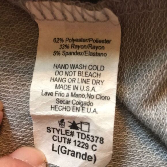 TIC:TOC GRAY AND BLACK DRESS, SIZE M - Picture 7 of 7